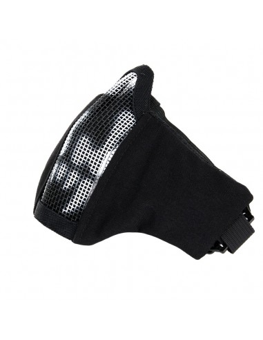 Airsoft face mask nylon/mesh with skull