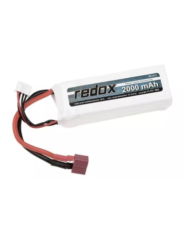 Redox LiPo 11,1V 2000mAh 20C T-Connect (Deans)