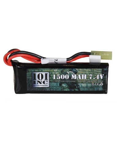 101 Inc LiPo 7,4V-1500 mAh mini-Tamiya