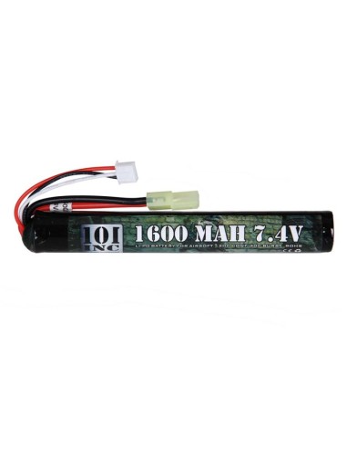 101 Inc LiPo 7,4V-1600 mAh mini-Tamiya