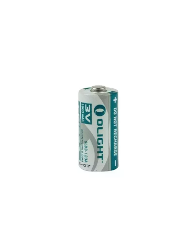 Batterij 3V CR123A Li-Fe 1600 mAh