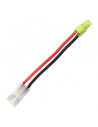 Batterij Adapter kabel Tamiya groot-female/mini Tamiya-male