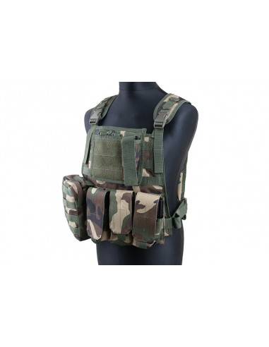 Plate Carrier Tactical Vest type MBSS US-Woodland