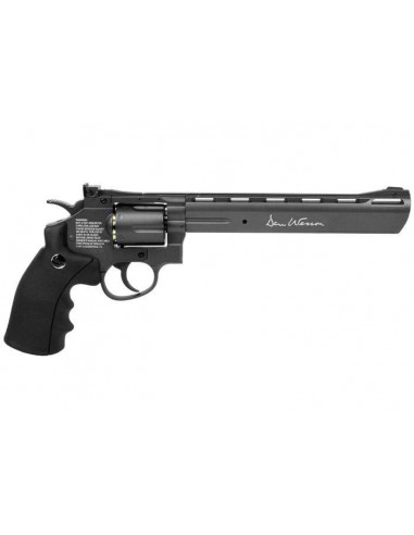 8 Inch Revolver Full Metal Co2 Low Power Dan Wesson