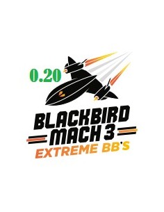 Blackbird Mach 3 BB fles 0.20 gram 2500 stuk