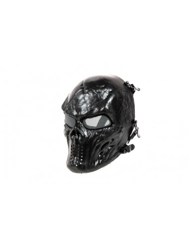 FMA Skeleton Terror Mask Zwart