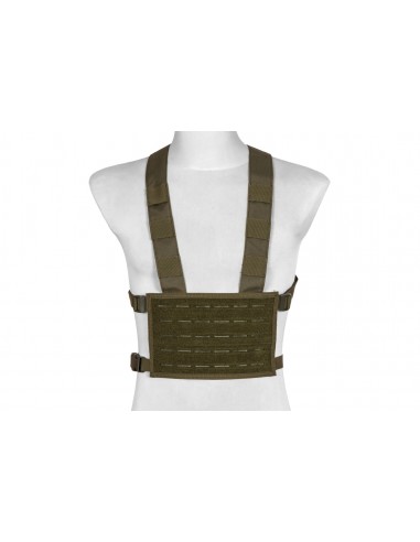 Molle Chest Rig Laser-Cut Tactical Vest - OD