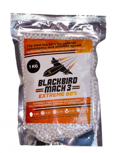 Blackbird Mach 3 BIO BB  0.28 zak 3570 stuks