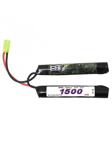 101 Inc Nimh 9,6V 1500mAh 2 Module Batterij