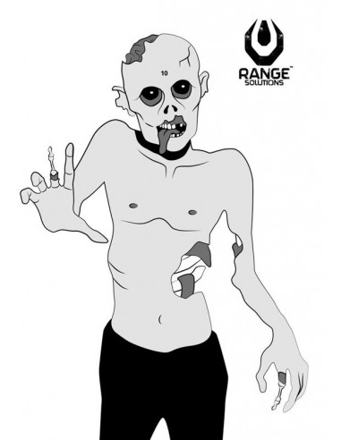 Range Solutions “Zombie” Shooting Targets 50 x 70 cm
